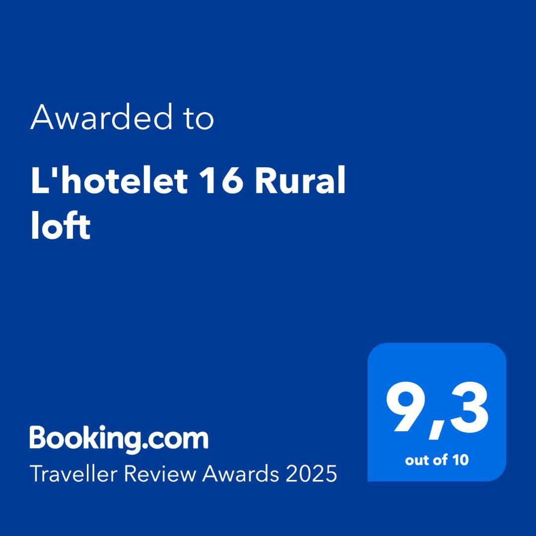 L'Hotelet 16 Rural Loft Barx Bagian luar foto